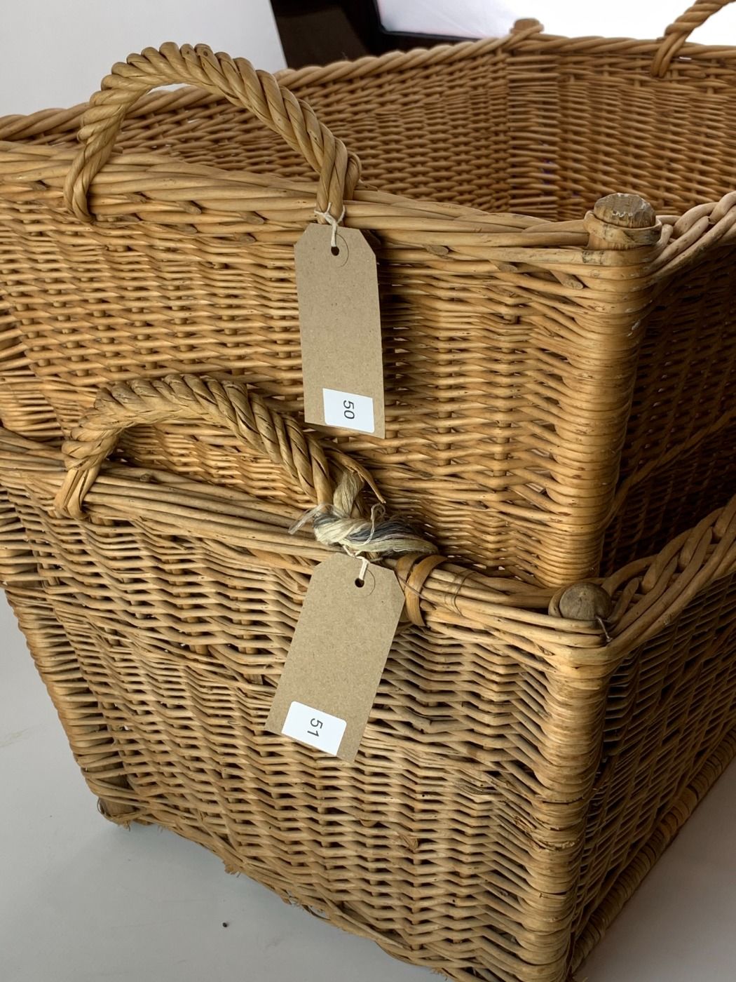 Linen baskets – www.BrandonThatchers.co.uk 