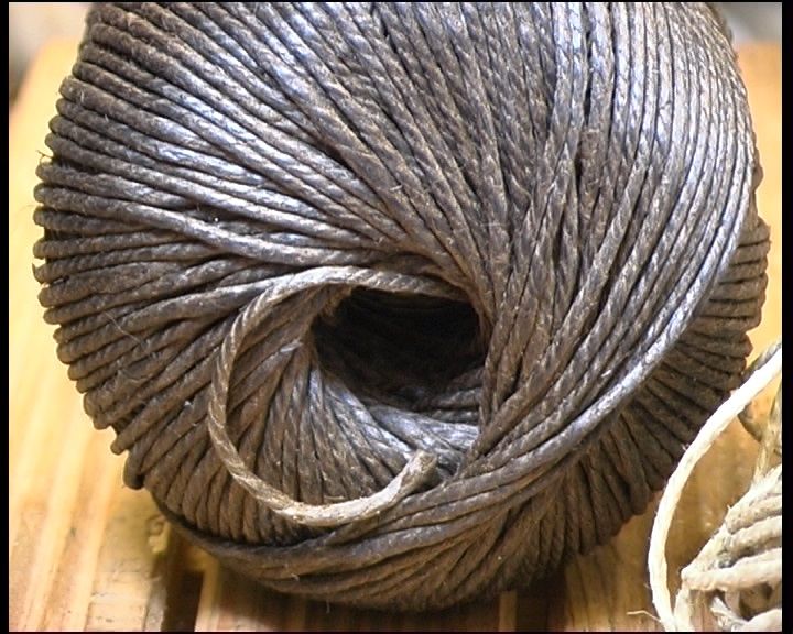 Tarred Flax Twine approx. 3 mm diameter by 145 m long