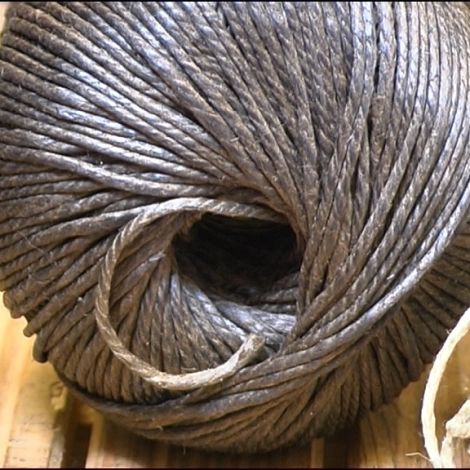 Tarred Flax Twine, approx. 3 mm diameter by 145 m long